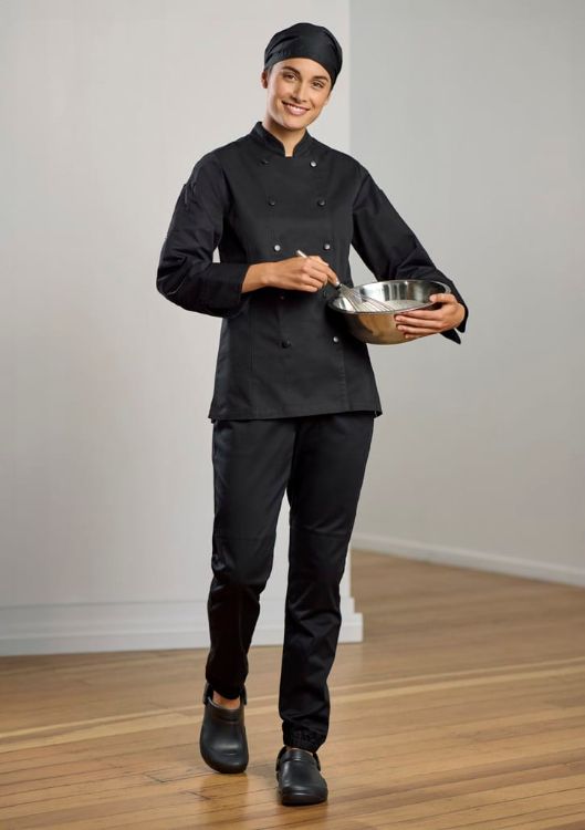 Picture of Womens Gusto Long Sleeve Chef Jacket