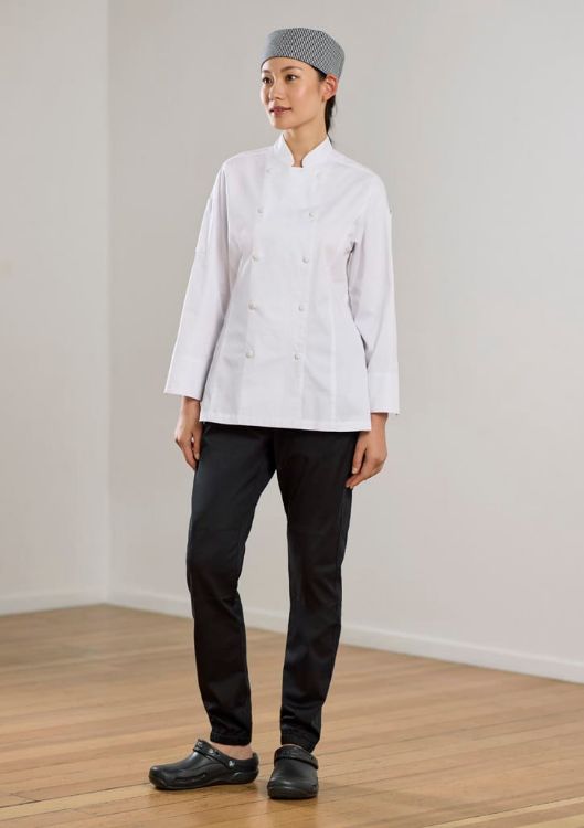 Picture of Womens Gusto Long Sleeve Chef Jacket