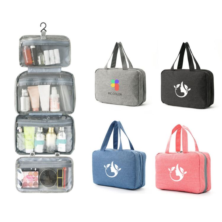 Picture of Large Capacity Hanging Toiletry Bag
