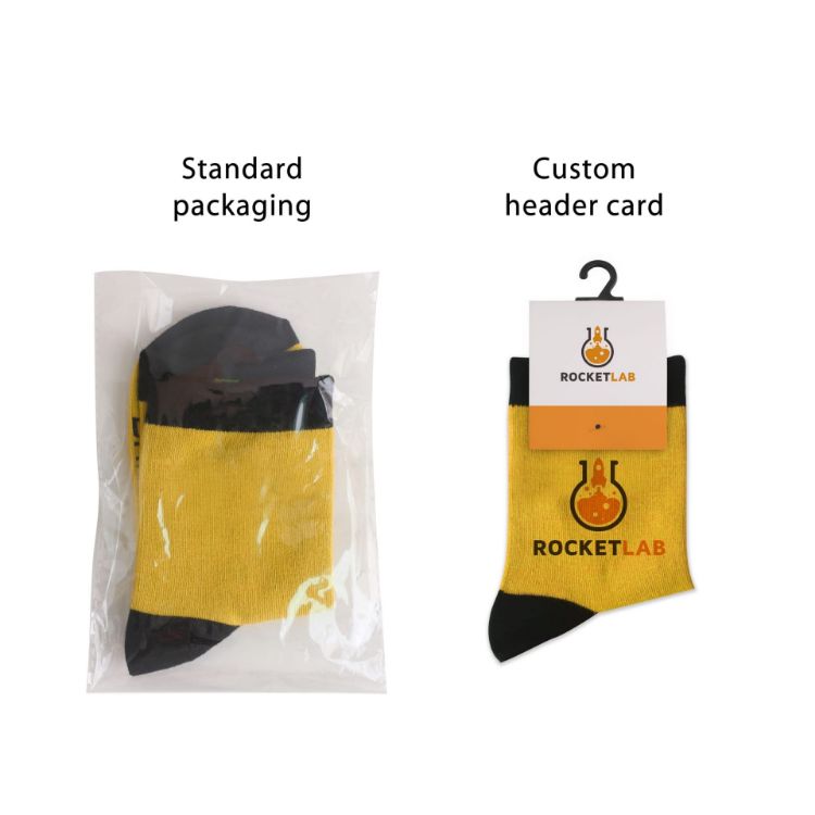 Picture of Ankle Custom Pattern Woven Bamboo Socks
