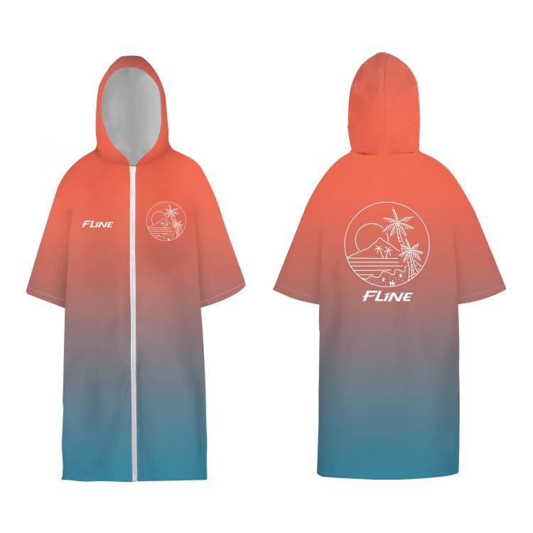 Picture of 100%Microfibre Sublimation Hooded Change Towel with Zip