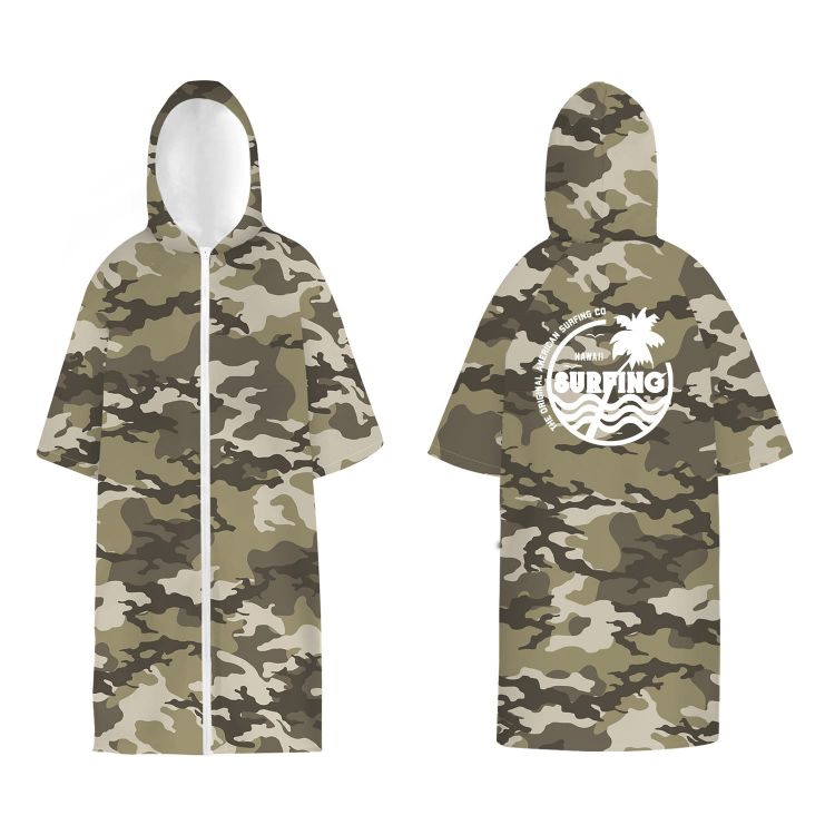 Picture of 100%Microfibre Sublimation Hooded Change Towel with Zip