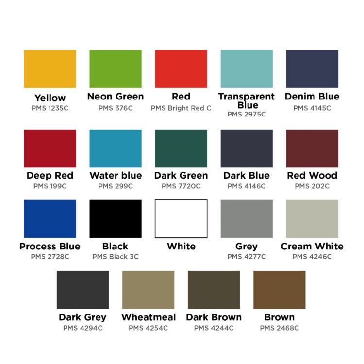 Picture of 4x4m Wind-resistant Square Stock Colour Outdoor Umbrella