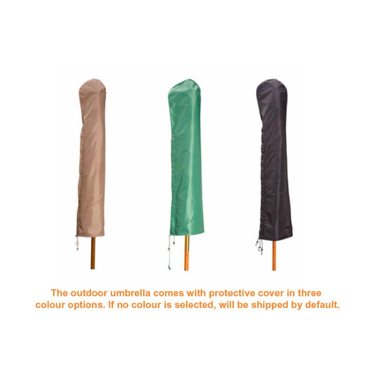 Picture of 4x4m Wind-resistant Octagon Stock Colour Outdoor Umbrella