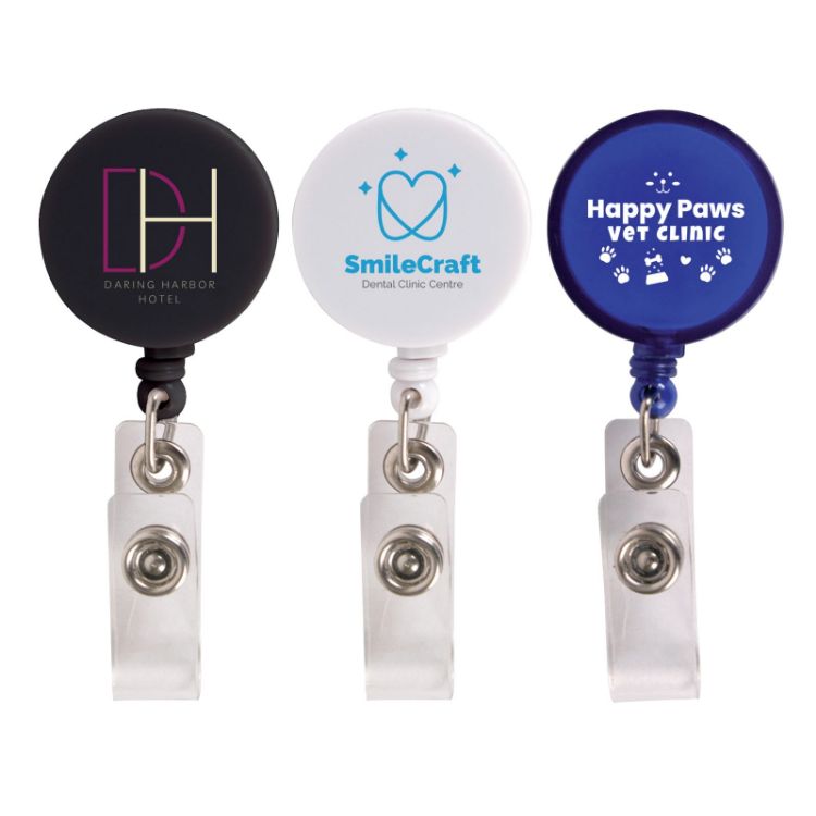 Picture of Corfu Retractable Name Badge Holder