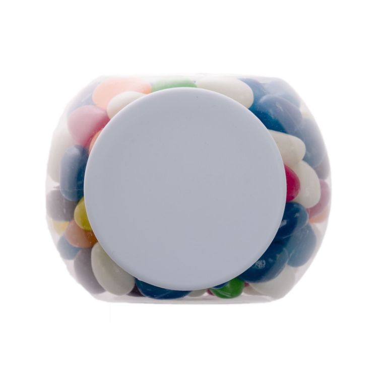 Picture of Assorted Colour Mini Jelly Beans in Container