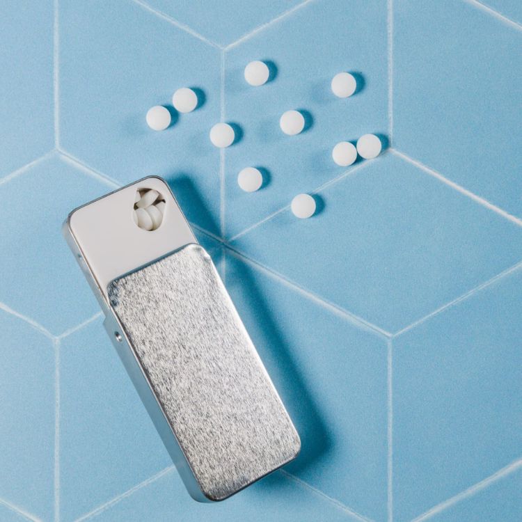 Picture of Sugar Free Breath Mints in Slider Tin