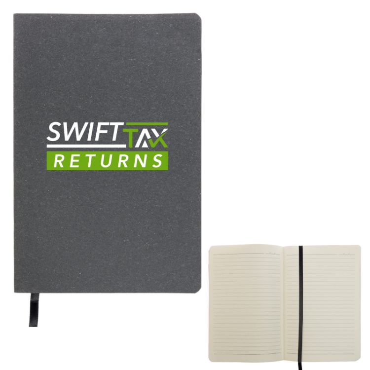 Picture of Astro Soft Cover Recycled Leather Notebook