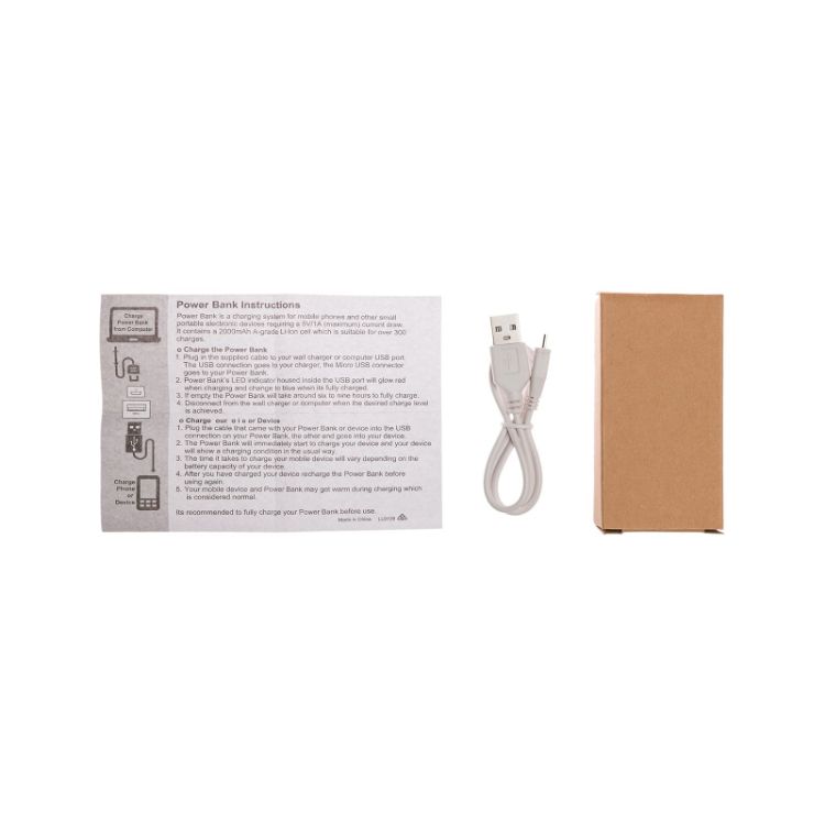 Picture of Velocity Power Bank - 2,000 mAh