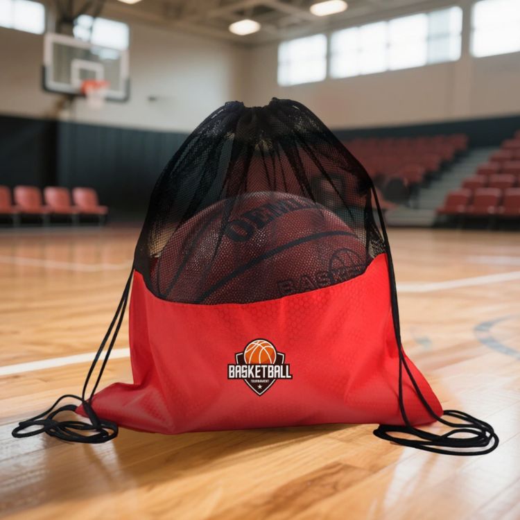 Picture of Drawstring Mesh Backpack