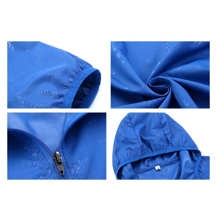 Picture of Unisex Adult 100% Polyester Jacket with Sun Protection and Hood