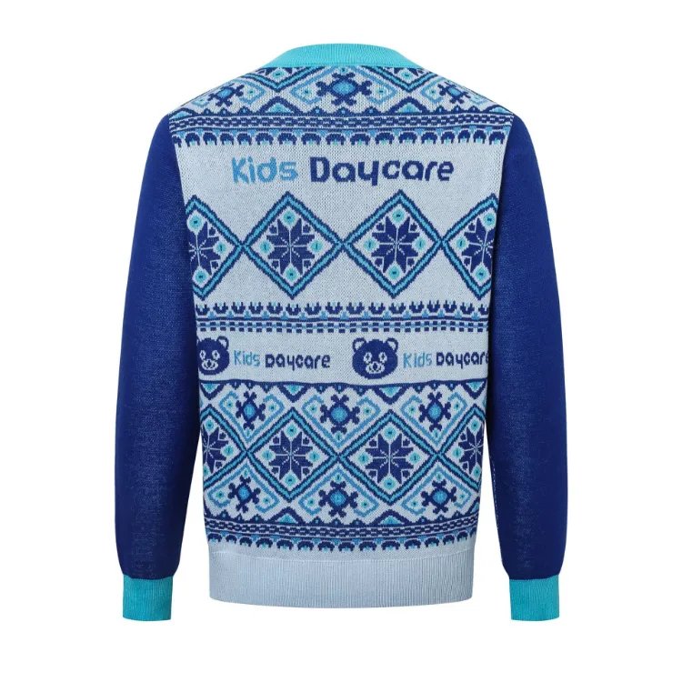 Picture of Unisex Acrylic Cotton Jacquard Sweater