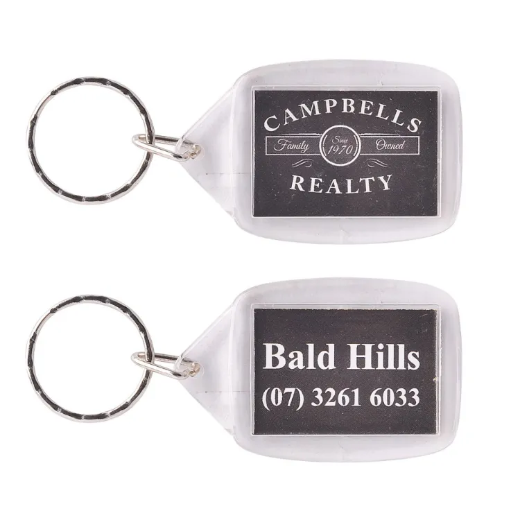 Picture of Rectangular Acrylic Keyring