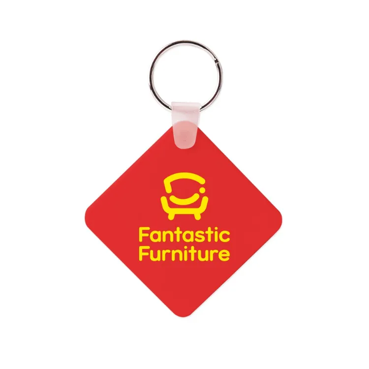 Picture of Square Durasoft Keyring