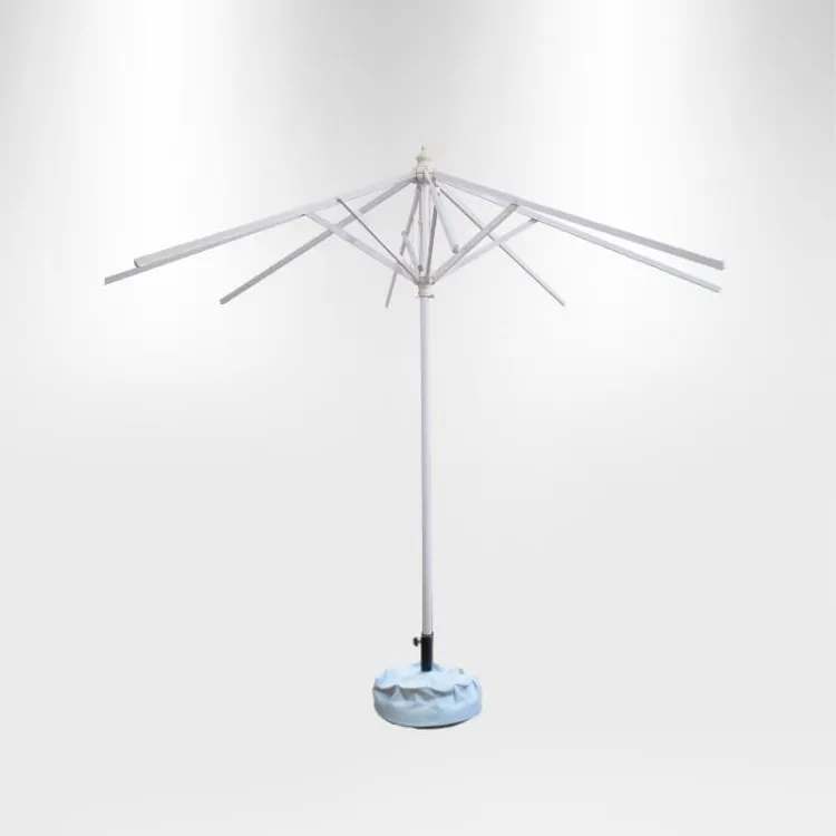 Picture of 3x3m Round Sublimation Market Umbrellas With Valances