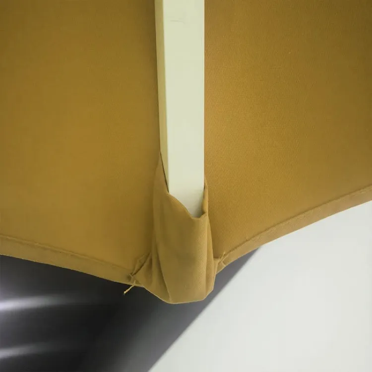Picture of 3x3m Round Sublimation Market Umbrellas With Valances