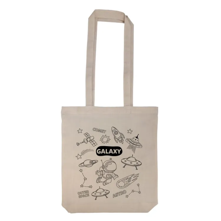 Picture of Get Crafty Folding Calico Bag and Crayons