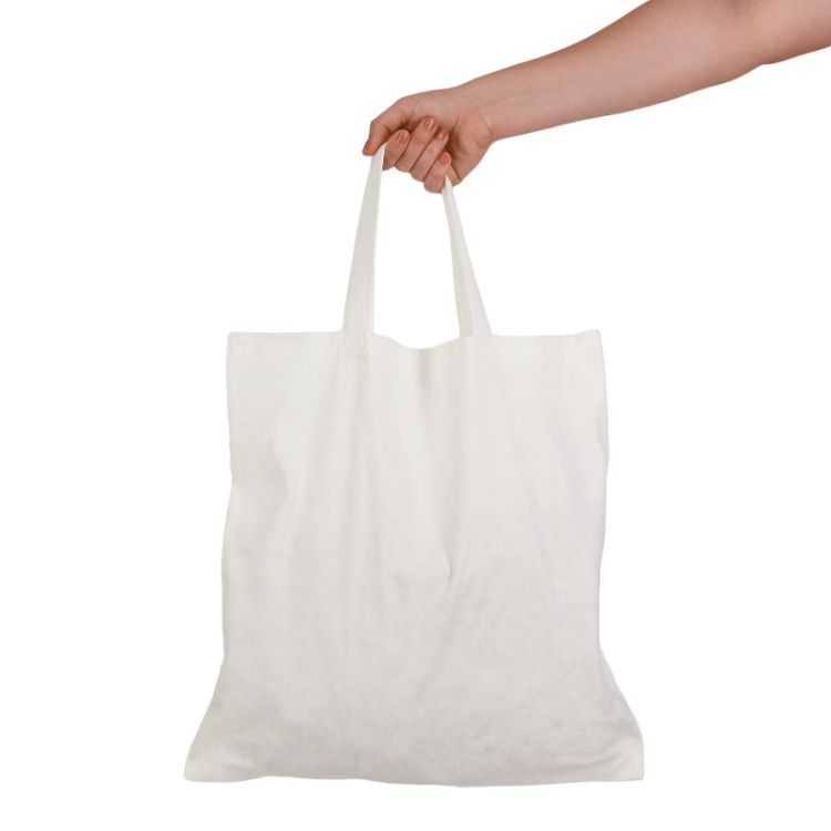 Picture of Short Handle Bamboo Bag