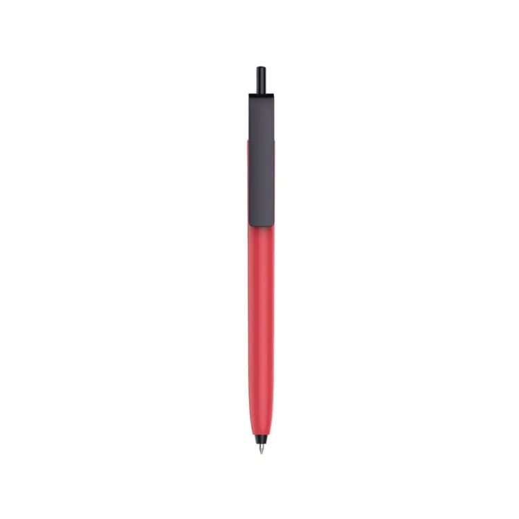 Picture of Push Button Pen - Colour Barrel with Black Cap