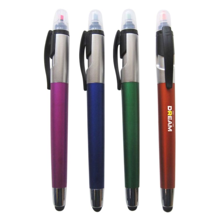 Picture of Ball Pen with Highlighter