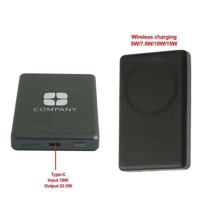 Picture of 10000mAh Aluminum Magnetic Power Bank
