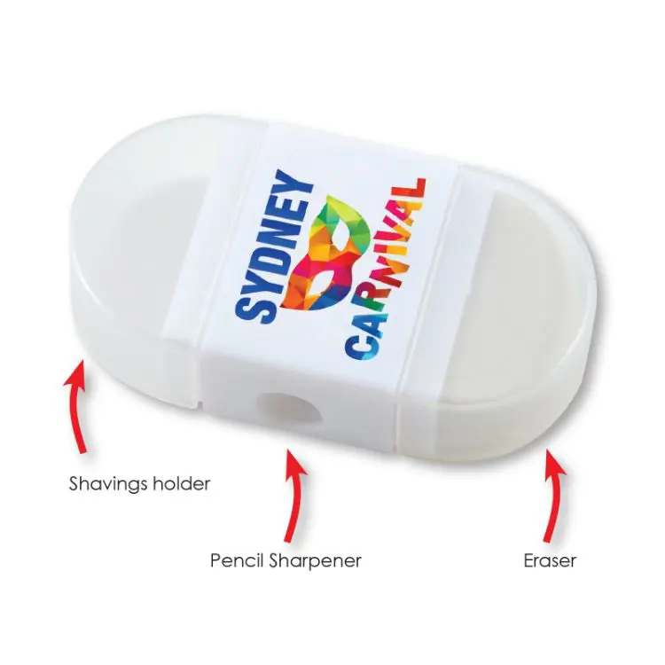 Picture of 2 in 1 Pencil Sharpener / Eraser