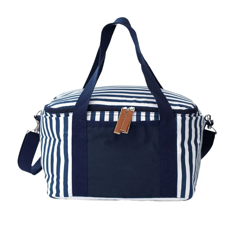 Picture of Striped Cotton Canvas Cooler 16L