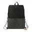 Show details for Ash Zippered Recycled Drawstring Bag Picture of Ash Zippered Recycled Drawstring Bag