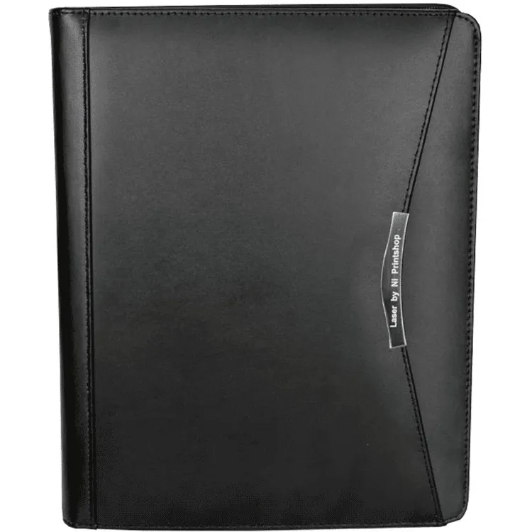Picture of The Metropolitan Imitation Leather A4 Zippered Compendium