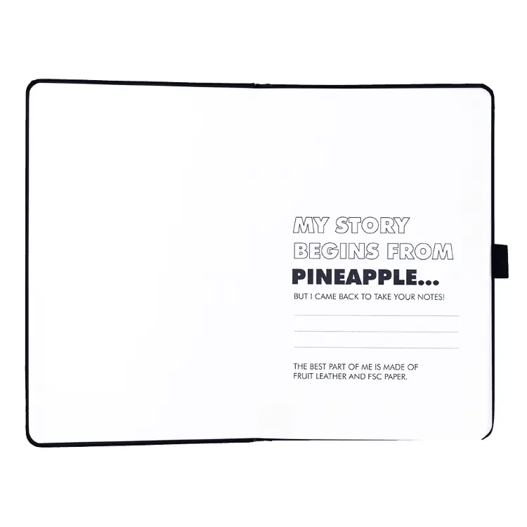 Picture of Pineapple Leather Bound JournalBook