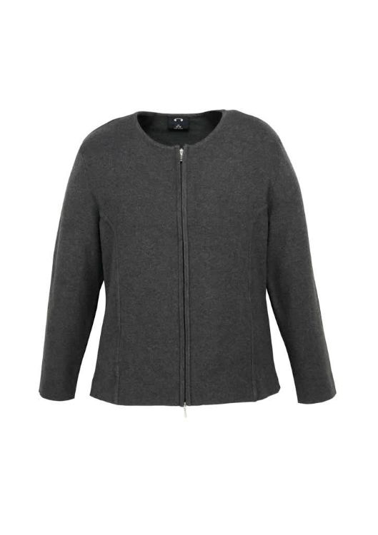 Picture of Womens 2-Way Zip Cardigan