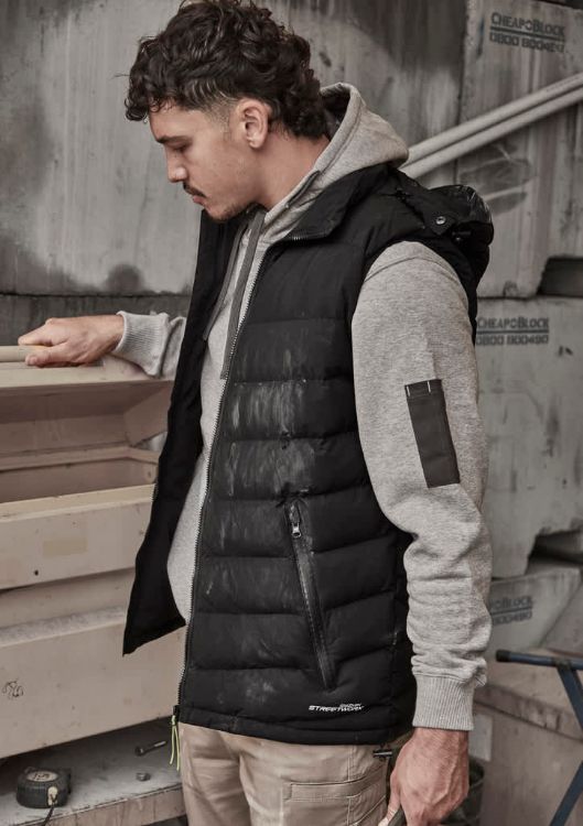 Picture of Unisex Streetworx Hooded Puffer Vest