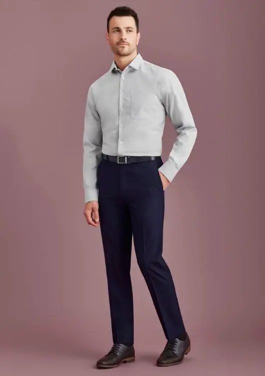 Picture of Mens Siena Slim Fit Flat Front Pant (Stout)