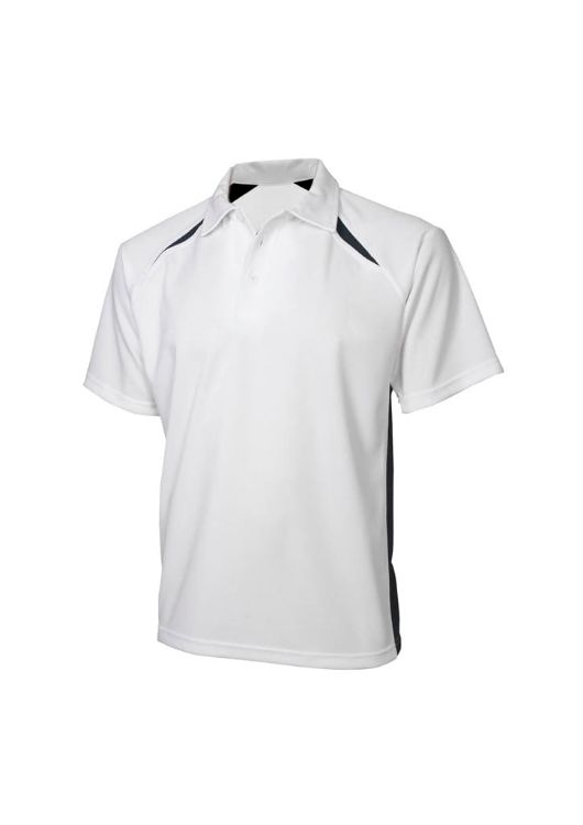 Picture of Kids Splice Short Sleeve Polo