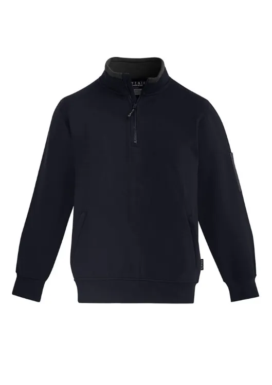 Picture of Unisex 1/4 Zip Brushed Fleece Pullover