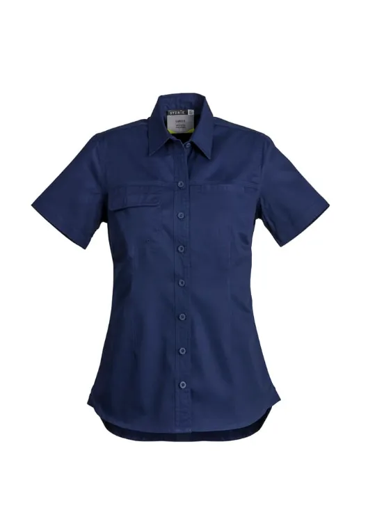 Picture of Womens Lightweight Tradie Short Sleeve Shirt
