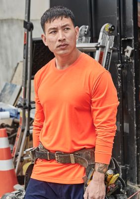 Show details for Mens Hi Vis Long Sleeve Tee Picture of Mens Hi Vis Long Sleeve Tee