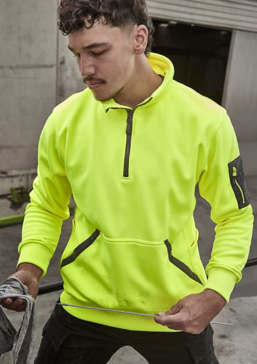 Picture of Unisex Streetworx Water Resistant 1/4 Zip Pullover