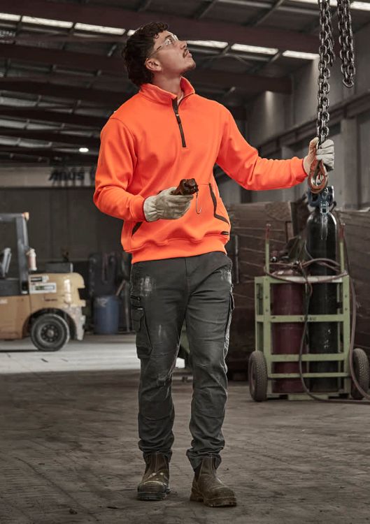 Picture of Unisex Streetworx Water Resistant 1/4 Zip Pullover