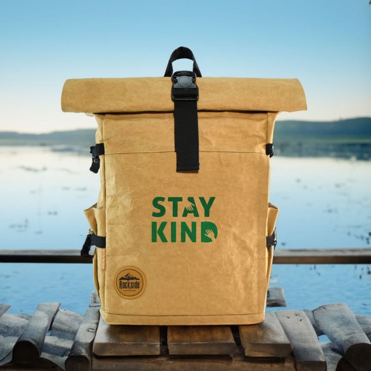 Picture of Etsi Kraft Paper Laptop Backpack