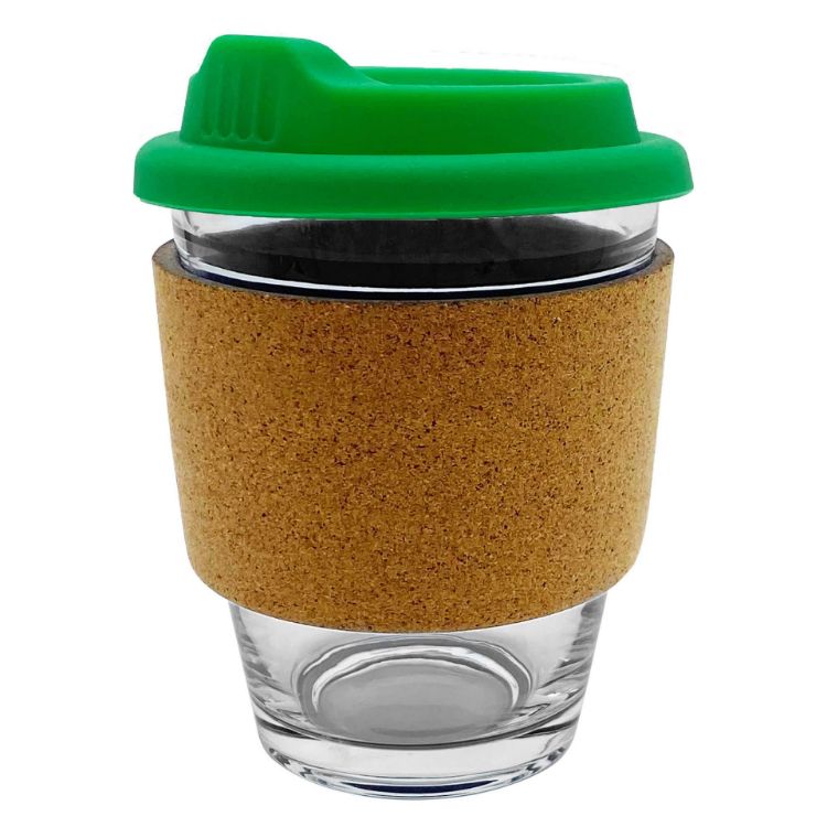 Picture of Carlo Glass Coffee Cup – Cork
