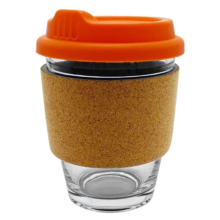 Picture of Carlo Glass Coffee Cup – Cork