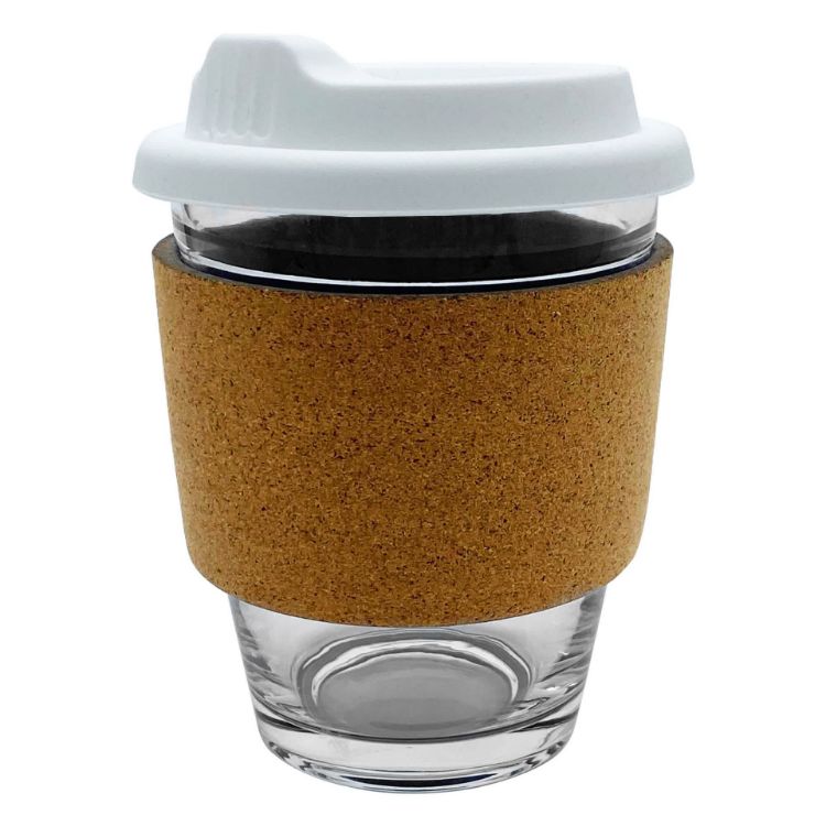 Picture of Carlo Glass Coffee Cup – Cork