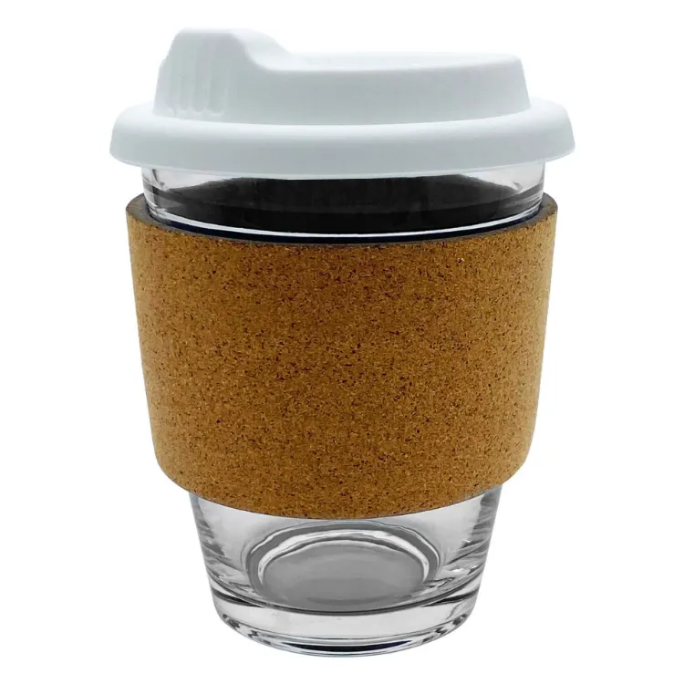 Picture of Carlo Glass Coffee Cup – Cork
