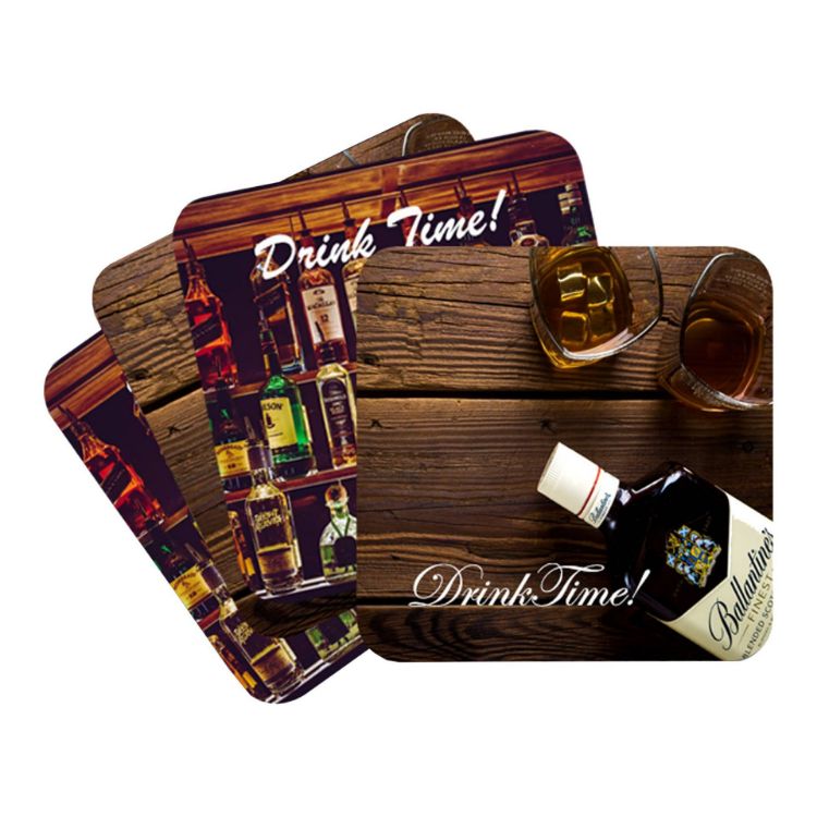 Picture of Cardboard Coaster-Square