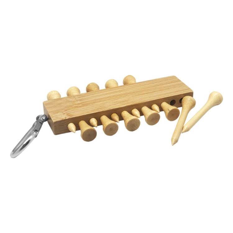 Picture of Bamboo Golf Tee Set