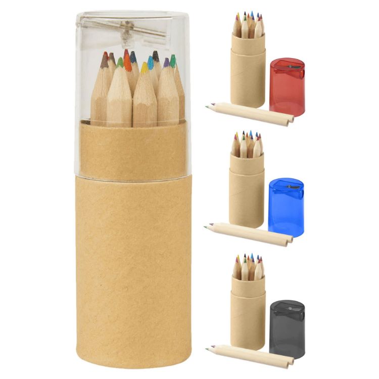 Picture of 2in1 Colour Pencil Tube
