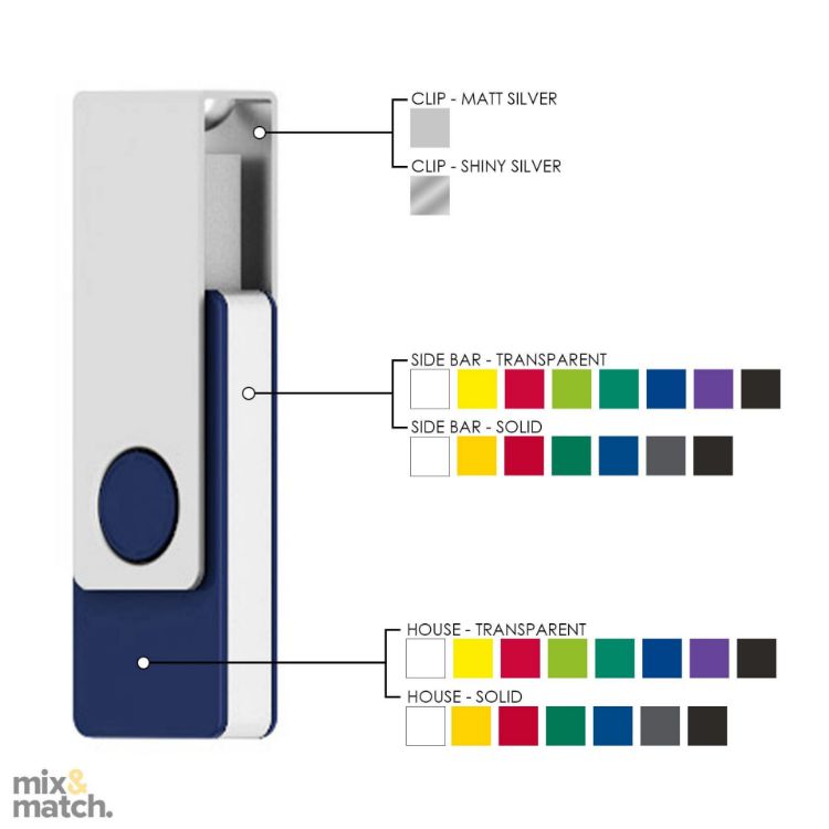 Picture of USB with Metal Clip 32GB