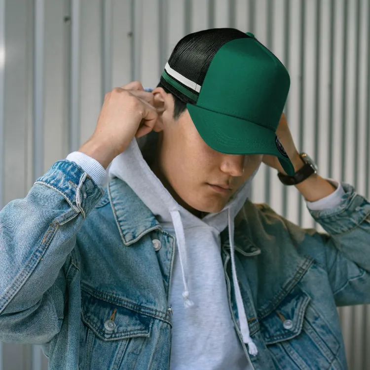 Picture of Striped Trucker