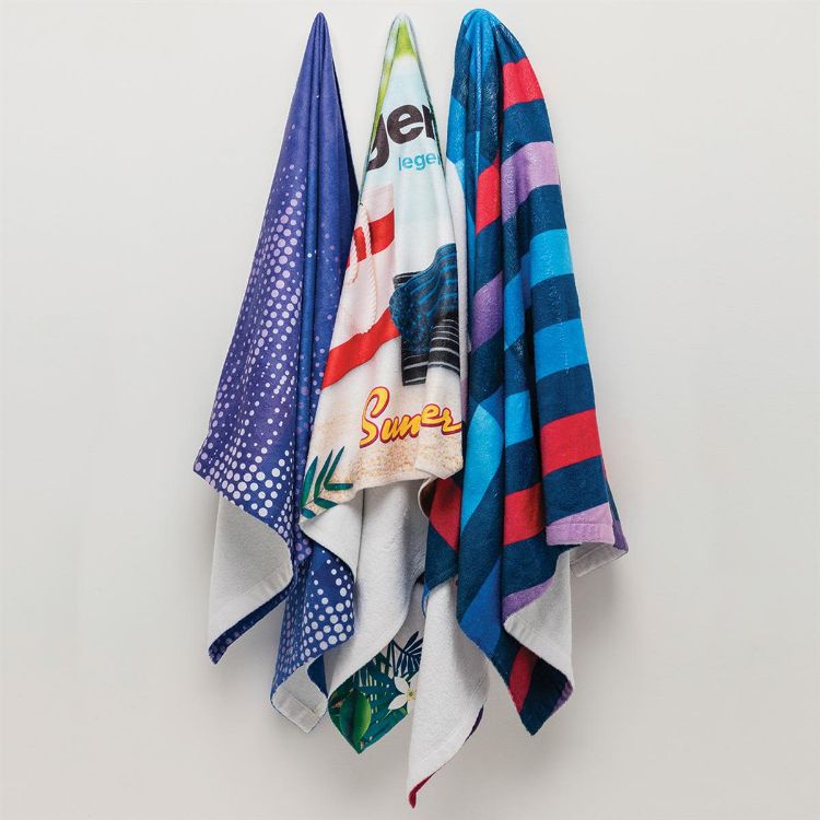 Picture of Custom Sublimation Beach Towel